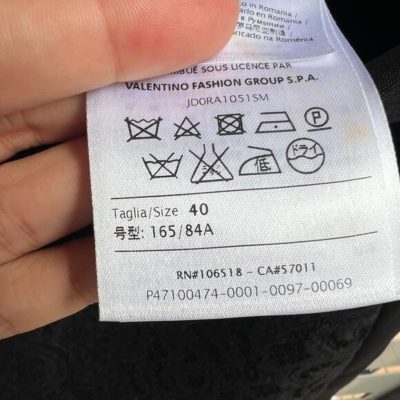 Missoni Black Neoprene Lace Panel Mini Skirt Size IT 40 - Picture 4 of 7